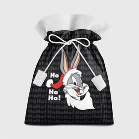 Подарочный 3D мешок с принтом Ho в Белгороде, 100% полиэстер | Размер: 29*39 см | Тематика изображения на принте: bugs | bunny | looney | tunes | vdzajul | багз | бани | банни