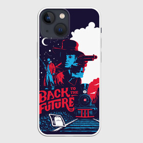 Чехол для iPhone 13 mini с принтом назад в будущее в Белгороде,  |  | back to the future | bttf | марти макфлай