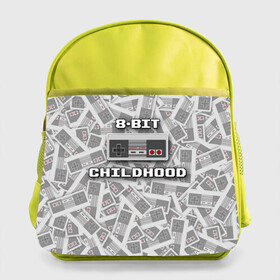 Детский рюкзак с принтом 8-bit childhood в Белгороде, 100% полиэстер | Размеры изделия - высота 34 см, ширина 28 см, глубина 10 см
Размер поля для печати - высота 19.5 см, ширина 24 см | 8 bit | 8 бит | dendy | nes | nintendo | денди | джойстик | нинтендо