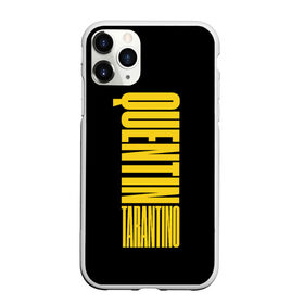 Чехол для iPhone 11 Pro матовый с принтом Quentin Tarantino в Белгороде, Силикон |  | quentin tarantino | tarantino | голливуд | квентин тарантино | криминально чтиво | однажды в голливуде | омерзительная восьмёрка | режиссёры | тарантино | типография