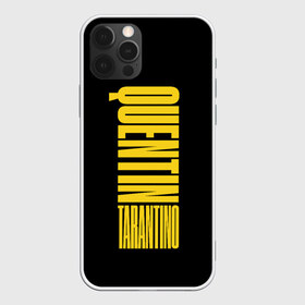Чехол для iPhone 12 Pro Max с принтом Quentin Tarantino в Белгороде, Силикон |  | Тематика изображения на принте: quentin tarantino | tarantino | голливуд | квентин тарантино | криминально чтиво | однажды в голливуде | омерзительная восьмёрка | режиссёры | тарантино | типография
