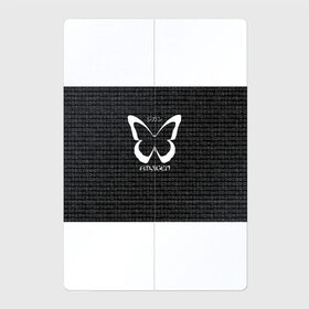 Магнитный плакат 2Х3 с принтом butterfly в Белгороде, Полимерный материал с магнитным слоем | 6 деталей размером 9*9 см | аниме | бабочка | иероглифы