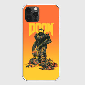 Чехол для iPhone 12 Pro Max с принтом Doom в Белгороде, Силикон |  | Тематика изображения на принте: doom | doom eternal | fps | game | games | hell | shooter | shotgun | ад | дробовик | дум | думгай | игра | игры