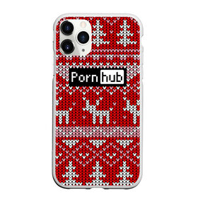 Чехол для iPhone 11 Pro матовый с принтом Pornhub в Белгороде, Силикон |  | deer | fashion | horns | new year | pattern | vanguard | x mas tree | авангард | ёлка | мода | новый год | олень | рога | узор