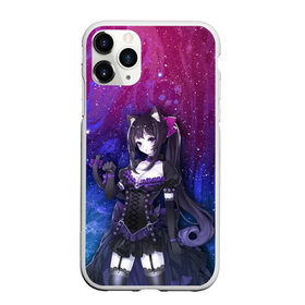 Чехол для iPhone 11 Pro матовый с принтом Neko - Gothic Anime в Белгороде, Силикон |  | anime | gothic | neko | кошка | мими | неко | ушки