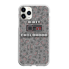 Чехол для iPhone 11 Pro Max матовый с принтом 8-bit childhood в Белгороде, Силикон |  | 8 bit | 8 бит | sega | sega master system | джойстик | сега