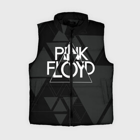 Женский жилет утепленный 3D с принтом Pink Floyd в Белгороде,  |  | dark side of the moon | floyd | music | pink | pink floid | pink floyd | rock | rocker | rocknroll | the wall | музыка | пинк | пинк флоид | пинк флойд | рок | рок н ролл | рокер | флойд