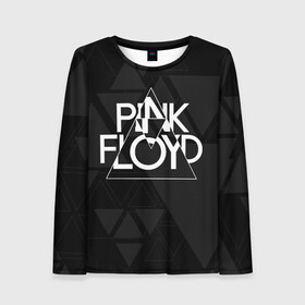 Женский лонгслив 3D с принтом Pink Floyd в Белгороде, 100% полиэстер | длинные рукава, круглый вырез горловины, полуприлегающий силуэт | dark side of the moon | floyd | music | pink | pink floid | pink floyd | rock | rocker | rocknroll | the wall | музыка | пинк | пинк флоид | пинк флойд | рок | рок н ролл | рокер | флойд