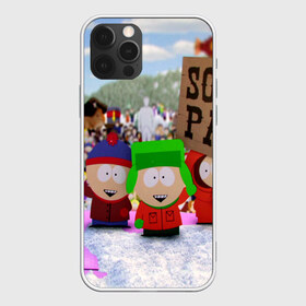 Чехол для iPhone 12 Pro Max с принтом Южный Парк South Park в Белгороде, Силикон |  | south park | ubisoft | woodland critter christmas | кенни | мультсериал | стэн | южный парк