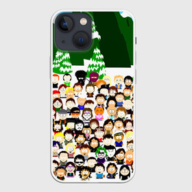 Чехол для iPhone 13 mini с принтом Южный Парк   South Park . в Белгороде,  |  | south park | ubisoft | woodland critter christmas | кенни | мультсериал | стэн | южный парк