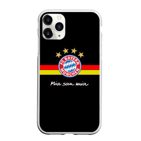 Чехол для iPhone 11 Pro матовый с принтом Бавария в Белгороде, Силикон |  | bayern mnchen | mia san mia | бавария | германия | красная машина | мы это мы | мюнхен | футбол