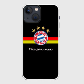 Чехол для iPhone 13 mini с принтом Бавария в Белгороде,  |  | bayern mnchen | mia san mia | бавария | германия | красная машина | мы это мы | мюнхен | футбол