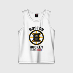 Детская майка хлопок с принтом BOSTON BRUINS NHL в Белгороде,  |  | black | boston | bruins | hockey | ice | logo | nhl | sport | usa | бостон | брюинз | кубок | логотип | нхл | спорт | стэнли | хоккей