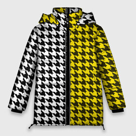Женская зимняя куртка 3D с принтом гусиные лапки 3D в Белгороде, верх — 100% полиэстер; подкладка — 100% полиэстер; утеплитель — 100% полиэстер | длина ниже бедра, силуэт Оверсайз. Есть воротник-стойка, отстегивающийся капюшон и ветрозащитная планка. 

Боковые карманы с листочкой на кнопках и внутренний карман на молнии | fashiom | fire | game | hip hop | rap | street style | top | игра | мода | огонь | рэп | топ | уличный стиль | хип хоп
