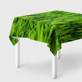 Скатерть 3D с принтом Трава в Белгороде, 100% полиэстер (ткань не мнется и не растягивается) | Размер: 150*150 см | газон | зелень | луг | луга | поле | природа | природный | растение | растения