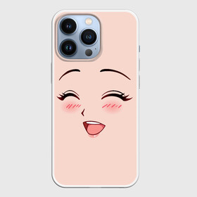 Чехол для iPhone 13 Pro с принтом Сonfused anime face в Белгороде,  |  | angry | anime | art | big | eyes | face | girl | kawaii | manga | style | аниме | арт | глаза | девушка | кавай | лицо | манга | смущенная