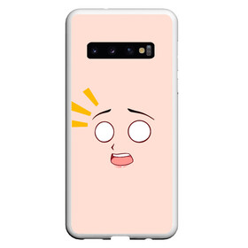 Чехол для Samsung Galaxy S10 с принтом Scared anime face в Белгороде, Силикон | Область печати: задняя сторона чехла, без боковых панелей | angry | anime | art | big | eyes | face | girl | kawaii | manga | scared | style | аниме | арт | глаза | девушка | испуганная | кавай | лицо | манга