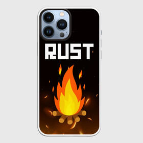 Чехол для iPhone 13 Pro Max с принтом RUST в Белгороде,  |  | action | game | rust | zombie | апокалипсис. | выживание | зомби | игра | лес | радиация | раст