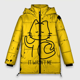 Женская зимняя куртка 3D с принтом AMONG US - КОТИК в Белгороде, верх — 100% полиэстер; подкладка — 100% полиэстер; утеплитель — 100% полиэстер | длина ниже бедра, силуэт Оверсайз. Есть воротник-стойка, отстегивающийся капюшон и ветрозащитная планка. 

Боковые карманы с листочкой на кнопках и внутренний карман на молнии | among | among us | amongus | crewmate | game | games | imposter | impostor | logo | monster | sabotage | shhh | амонг | амонг ас | амонгас | игра | игры | импостер | космос | крюмейт | лого | логотип | логотипы | монстр | саботаж | символ | сим