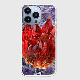 Чехол для iPhone 13 Pro с принтом Роза инков в Белгороде,  |  | Тематика изображения на принте: аметист | геология | инки | камень | кристалл | минерал | роза | хризолит | цинкит
