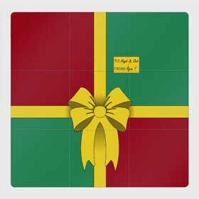Магнитный плакат 3Х3 с принтом Свитер Райана Рейнольдса в Белгороде, Полимерный материал с магнитным слоем | 9 деталей размером 9*9 см | 2020 | christmas | deadpool | gift | hugh jackman | jake gyllenhaal | new year | present | ryan reynolds | snow | ugly xmas sweater | winter | джейк джилленхол | дэдпул | зима | новый год | подарок | райан рейнольдс | рождество | снег | уродливый новогодн