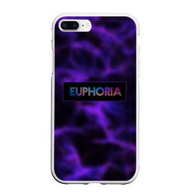 Чехол для iPhone 7Plus/8 Plus матовый с принтом сериал Euphoria в Белгороде, Силикон | Область печати: задняя сторона чехла, без боковых панелей | zendaya | зендея | ру беннетт | сериал euphoria | эйфория