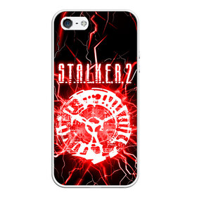 Чехол для iPhone 5/5S матовый с принтом STALKER 2 в Белгороде, Силикон | Область печати: задняя сторона чехла, без боковых панелей | stalker | stalker 2 | бандиты | воля | долг | зомби. | кровосос | монолит | наемники | свобода | сталкер | сталкер 2