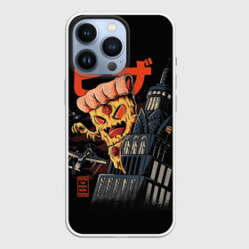 Чехол для iPhone 13 Pro с принтом Pizza Kong в Белгороде,  |  | 666 | alien | astral | demon | fast | food | ghost | halloween | horror | kong | monster | pizza | астрал | восставший из ада | демон | монстр | пицца | призрак | ужасы | фастфуд | хоррор