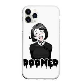 Чехол для iPhone 11 Pro Max матовый с принтом Doomer girl в Белгороде, Силикон |  | Тематика изображения на принте: ahegao | boomer | boy | chad | doomer | girl | i know | irony | jacques | post | stonks | zoomer | ахегао | ахэгао | бумер | девушка | думер | жак | зумер | ирония | мем | мемы | парень | пост | постирония | стонкс | тандеркок | фр