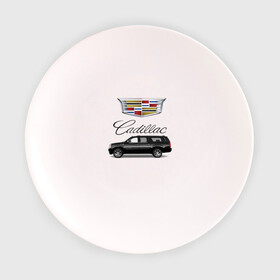 Тарелка с принтом Cadillac в Белгороде, фарфор | диаметр - 210 мм
диаметр для нанесения принта - 120 мм | Тематика изображения на принте: america | avto | cadillac | car | v8 | машина | скорость