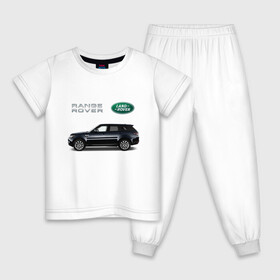 Детская пижама хлопок с принтом Land Rover в Белгороде, 100% хлопок |  брюки и футболка прямого кроя, без карманов, на брюках мягкая резинка на поясе и по низу штанин
 | Тематика изображения на принте: america | avto | cadillac | car | v8 | машина | скорость