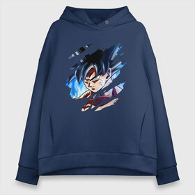 Женское худи Oversize хлопок с принтом Dragon Ball в Белгороде, френч-терри — 70% хлопок, 30% полиэстер. Мягкий теплый начес внутри —100% хлопок | боковые карманы, эластичные манжеты и нижняя кромка, капюшон на магнитной кнопке | anime | dragon ball | dragon ball super | dragon ball z | dragonball | gohan | goku | manga | vegeta | аниме | вегета | гоку | гохан | драгонболл | драконий жемчуг | жемчуг дракона | манга | сон гоку