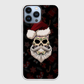 Чехол для iPhone 13 Pro Max с принтом El Santa в Белгороде,  |  | 2021 | bones | christmas | death | death day | happy | merry christmas | merry x mas | mexico | new year | santa | santa claus | scull | smile | борода | дед мороз | кости | мексика | новогодний | новый год | с новым годом | санта | скелет | счастливый | 