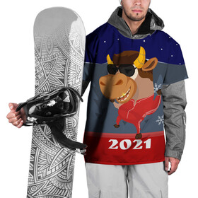 Накидка на куртку 3D с принтом Бычара 2021 в Белгороде, 100% полиэстер |  | 2021 | 7 января | bull | newyear | santa | бык | быки | бычок | год быка | дед мороз | корова | новогодние каникулы | новогодние праздники | новый 2021 | новый год | новый год 2021 | рождество | сани | санта | санта клаус