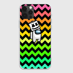 Чехол для iPhone 12 Pro Max с принтом Among Us Marshmello в Белгороде, Силикон |  | Тематика изображения на принте: 2021 | among us | impostor | space mafia | sus.puffballs united | амонг ас | амонг единорог | в космосе | импостор | инопланетяне | инопланетянин | маршмелло | новогодний амонг ас | ракета | с новым годом | самозванец