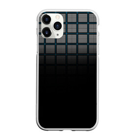 Чехол для iPhone 11 Pro Max матовый с принтом клетка в Белгороде, Силикон |  | Тематика изображения на принте: геометрия | клетка | линии | полоски | полосы | ровно | серый | сетка | синий | темный | точки | черный