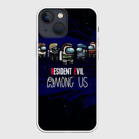 Чехол для iPhone 13 mini с принтом Among Us x Resident Evil в Белгороде,  |  | among us | among us mem | among us space | amongus | logo | resident evil | umbrella | амбрелла | игра | игроку | лого резидент ивл | логотип | мем | обитель зла | одни из нас | резидент | резидент ивл | резик | среди нас | эмонг а