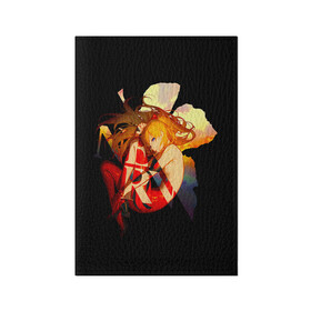 Обложка для паспорта матовая кожа с принтом Аска Евангелион Nerv в Белгороде, натуральная матовая кожа | размер 19,3 х 13,7 см; прозрачные пластиковые крепления | anime | aska | eva | evangelion | girl | lengley | misato | nerv | rebuild of evangelion | аниме | аска | аска лэнгли | аска лэнгли сорью | ева | евангелион | евонгелион | ленгли | лэнгли | мисато | нерв | с аской | с евангелио