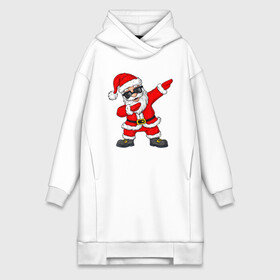 Платье-худи хлопок с принтом Dabing Santa в Белгороде,  |  | 2021 | 21 | 2k21 | 2к21 | chrystmas | dab | dabbing | dabing | dance | marry | new | santa | snow | xmas | year | год | годом | даб | даббинг | дабинг | дед | елка | елки | клаус | лес | мороз | настроение | новогоднее | новогоднему | новый | новым | по |