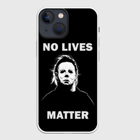 Чехол для iPhone 13 mini с принтом MICHAEL MYERS в Белгороде,  |  | 666 | bloody | creep | death | evil dead | film | halloween | lives | matter | michael myers | кровь | майкл майерс | ужас | хоррор | хэллоуин