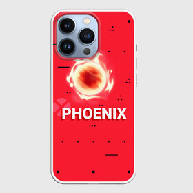 Чехол для iPhone 13 Pro с принтом Phoenix в Белгороде,  |  | new year | phoenix | phoenix valorant | valorant | valorant новогодний | агент валорант. | агент феникс | валорант | валорант новогодний | валорант узор | валорант феникс | игрок феникс | нг | новый год | орнамент | паттерн