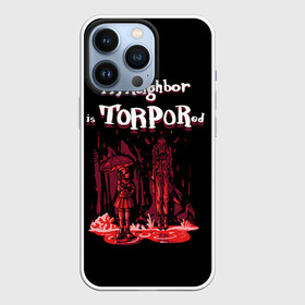 Чехол для iPhone 13 Pro с принтом Мой сосед в торпоре в Белгороде,  |  | my neighbor is totoro | torpor | totoro | vampires the masquerade | vtm | wod | world of darkness | вампир | вампиры | миадзаки | миядзаки | мой сосед тоторо | торпор | тоторо | фанарт | шутка | юмор