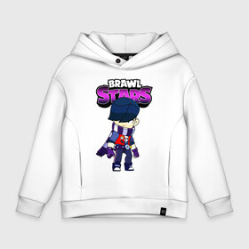 Детское худи Oversize хлопок с принтом Brawl Stars/Edgar в Белгороде, френч-терри — 70% хлопок, 30% полиэстер. Мягкий теплый начес внутри —100% хлопок | боковые карманы, эластичные манжеты и нижняя кромка, капюшон на магнитной кнопке | bibi | brawl stars | crow | edgar | edgar brawl stars | kolett | leon | sandy | spike | sprout | surge | биби | боец | бравл старс | бравлер | вольт | герои | девочкам | детям | колетт | леон | логотипы игр | мальчикам | персонажи игр 