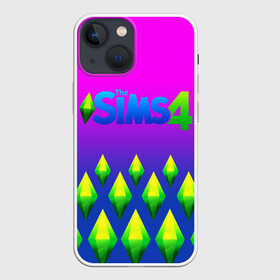 Чехол для iPhone 13 mini с принтом THE SIMS 4 в Белгороде,  |  | real life. | sims 4 | the sims | жизнь | семья | симс 2 | симс 3 | симс 4 | симс онлайн | симулятор