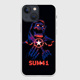 Чехол для iPhone 13 mini с принтом Sum 41 в Белгороде,  |  | metall | music | punk | rock | sum 41 | альтернатива | метал | музло | музыка | панк | рок | сам 41