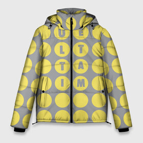 Мужская зимняя куртка 3D с принтом ULTIMATE в Белгороде, верх — 100% полиэстер; подкладка — 100% полиэстер; утеплитель — 100% полиэстер | длина ниже бедра, свободный силуэт Оверсайз. Есть воротник-стойка, отстегивающийся капюшон и ветрозащитная планка. 

Боковые карманы с листочкой на кнопках и внутренний карман на молнии. | горошек | паттерн | трендовый цвет | цвет 2021 года