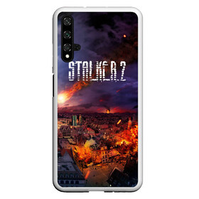 Чехол для Honor 20 с принтом Stalker 2 в Белгороде, Силикон | Область печати: задняя сторона чехла, без боковых панелей | ghost | stalker | stalker 2 | stallker | авария аэс | аэс | город призрак | диггер | дигер | заброшенный дом | заброшка | призрак | сталкер | сталлкер | тень чернобыля | черепа | чернобыль