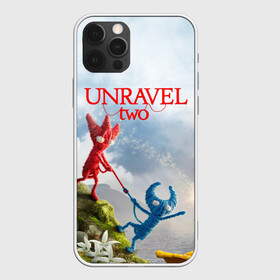 Чехол для iPhone 12 Pro Max с принтом Unravel Two (Z) в Белгороде, Силикон |  | coldwood interactive | unravel | unravel two | головоломка | красная пряжа | распутать | семейная игра | ярни