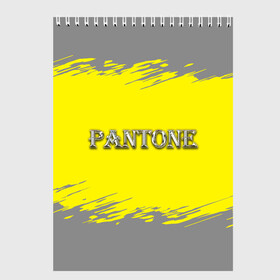 Скетчбук с принтом Grey and Illuminating Yellow в Белгороде, 100% бумага
 | 48 листов, плотность листов — 100 г/м2, плотность картонной обложки — 250 г/м2. Листы скреплены сверху удобной пружинной спиралью | 2021 | antone | design | grey | illuminating | pantone | silver | ultimate grey | yellow | безупречный серый | дизайн | дизайнерский | логотип | надпись | освещающий | серебряный | текстура | тренд года | трендовые цвета | цвет | цвет 2021 г