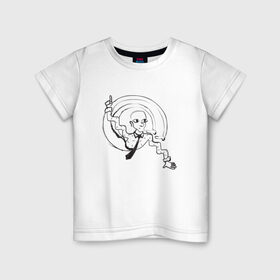 Детская футболка хлопок с принтом Absurd 5 в Белгороде, 100% хлопок | круглый вырез горловины, полуприлегающий силуэт, длина до линии бедер | 